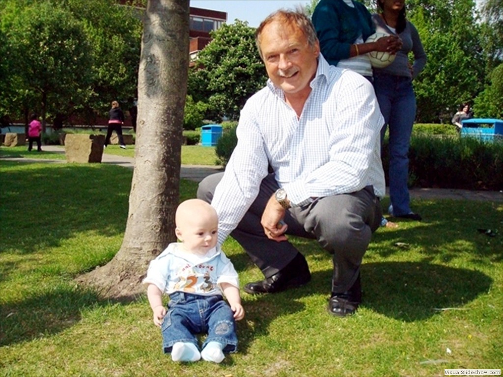 Malc and Rory in the PArk